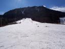 The ski slope