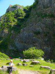 Geocaching in Cheddar Gorge