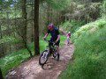 Jay on the first climb