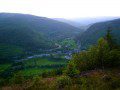 Corris from the final descent