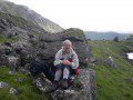 Lunch stop on Cadair Idris