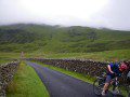 Riding up in the rain