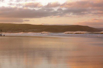 The Beach at Borth