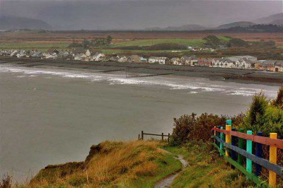 Borth in the Rain