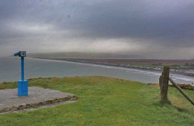 Grey Skies over Borth