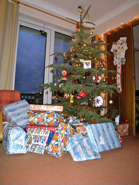 Pressies under the tree