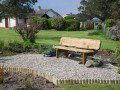 Graveled Seating Area