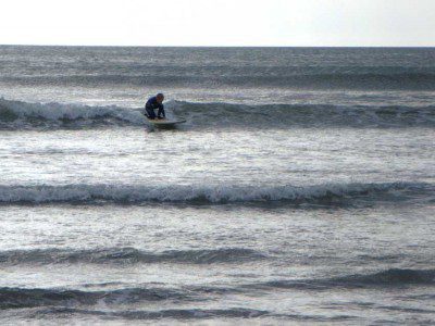 Surfing 5 year old