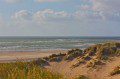 Looking out to sea from the dunes