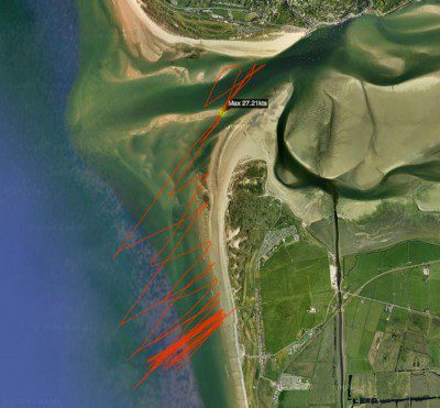 Windsurf GPS Trace