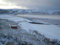 Snow on the Beach, Borth