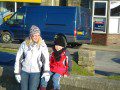 Enjoying the winter sunshine
