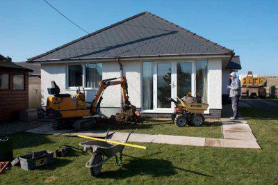 The beginnings of a conservatory