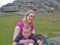 Anna and Morgan, Haytor