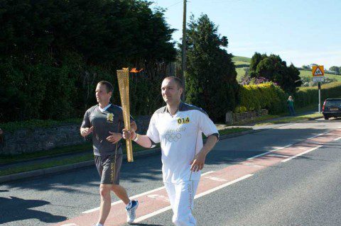 The Olympic Torch Bearer