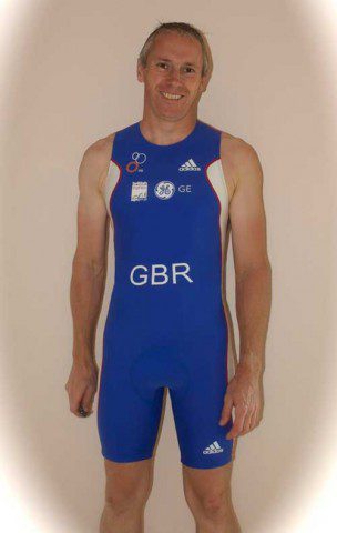 Al is his Team GB Tri-Suit