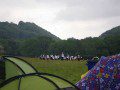 Our Troop off to the Marquee