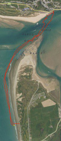 Canoe Route to Aberdovey