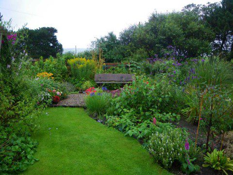 Sitting in the Garden