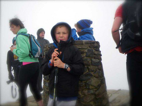 On the Summit of Snowdon