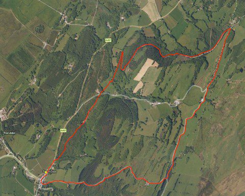 Night Hike Route Night Hike Route