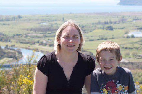Anna & Morgan Overlooking Lake Taupo