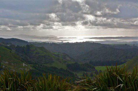 Kawhia Harbour View from Pirongia Forest