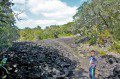 Morgan on Lava Flow