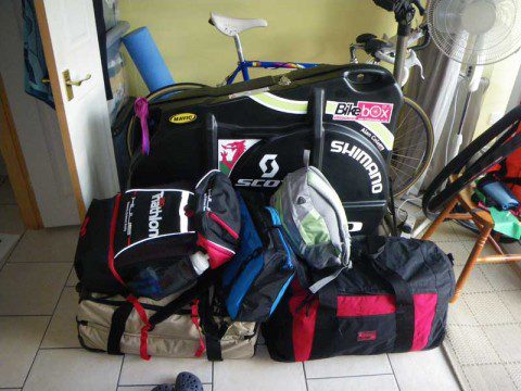 Packed and ready to go