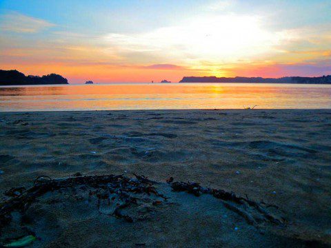 Sunrise at Mercury Bay