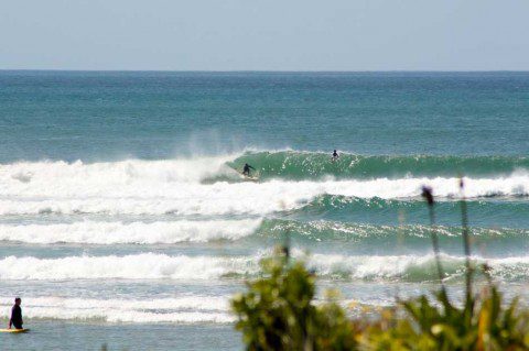 Surfing The Bar, Whangamata