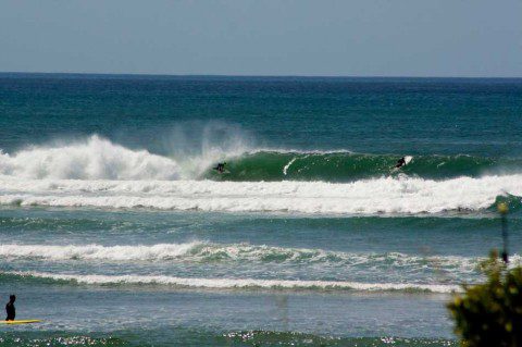 Surfing The Bar, Whangamata