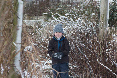 Snowball fight!