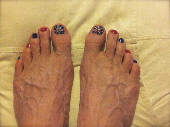 Team-GB toenails