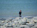 On the beach
