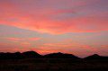 Sunset over the dunes