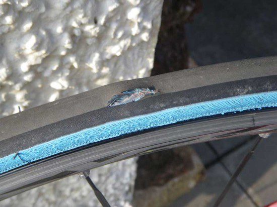Exploded Tyre