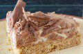 Chocolate Cheesecake Slice