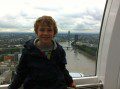 Morgan on the London Eye