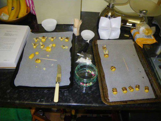 Marzipan Bee Construction Site