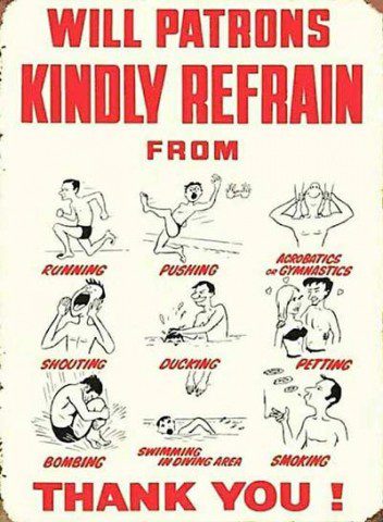 Kindly Refrain From