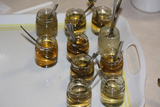 Honeys for tasting
