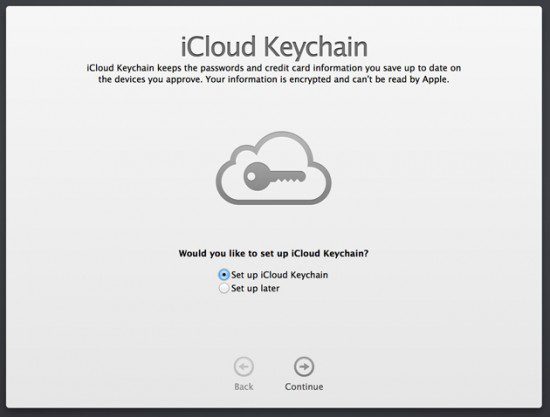 iCloud Keychain