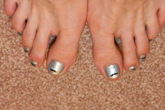 Movember Toes