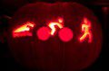 Swim Bike Run Pumpkin