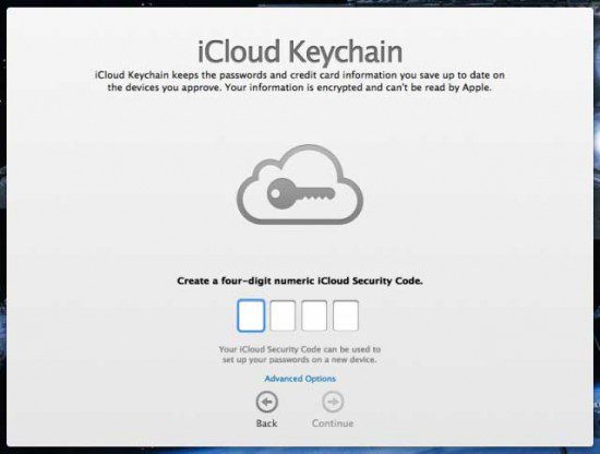 iCloud Keychain Login
