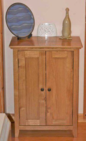 Show Cupboard - Much nicer that a dirty old fish tank.