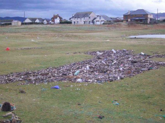 Debris on the Golf Course