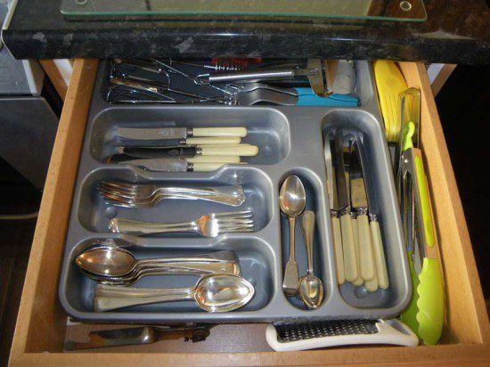 Shiny Cutlery Drawer