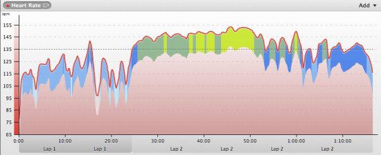 Glan Dyfi 10 Heart Rate